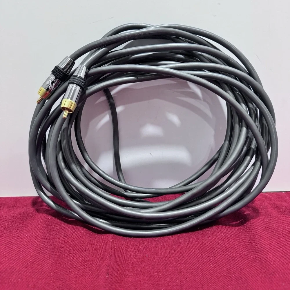 AR Acoustic Research Pro Series Directional Balanced Audio Cable 25 Ft. Gold Pla
